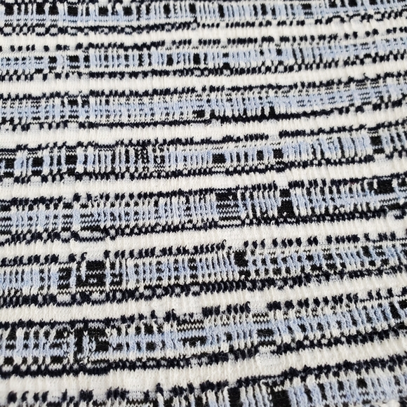 NWOT LOFT Striped Flounce Pull On Skirt - Picture 6 of 9